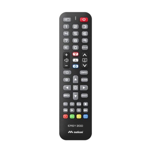 Comando Meliconi 808057 Universal TV LG IR Sem Fios Preto