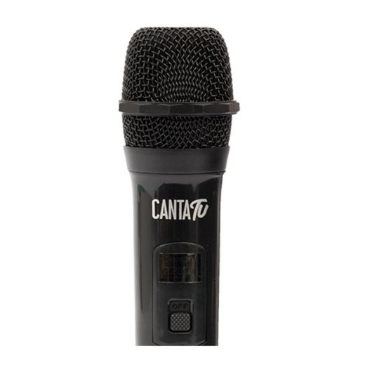 Micrófono Giochi Preziosi DVM150 inalámbrico RF para karaoke negro