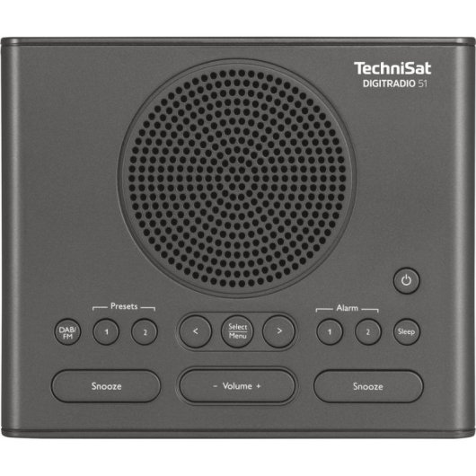 Radio TECHNISAT DigitRadio 51 DAB+ FM Reloj Digital