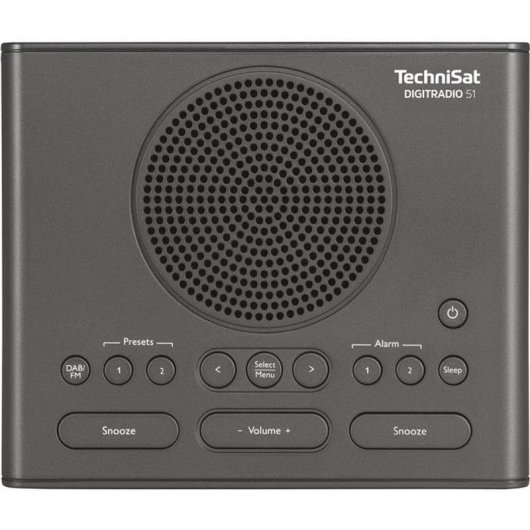 Radio TECHNISAT DigitRadio 51 DAB+ FM Reloj Digital