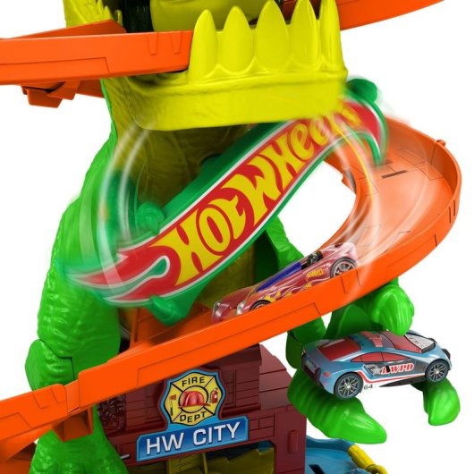 Pista de Veículo HOT WHEELS JBM73 Multicolorida Plástico 1 Veículo