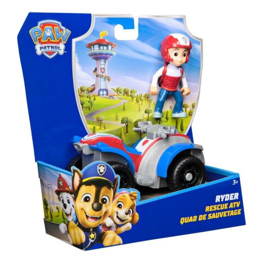 Veicolo giocattolo SPIN MASTER PAW Patrol Quad di Soccorso con Ryder