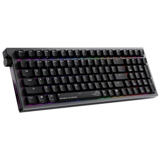 Teclado Asus ROG Strix Morph 96 Wireless mecánico compacto con RGB y conectividad trimodo