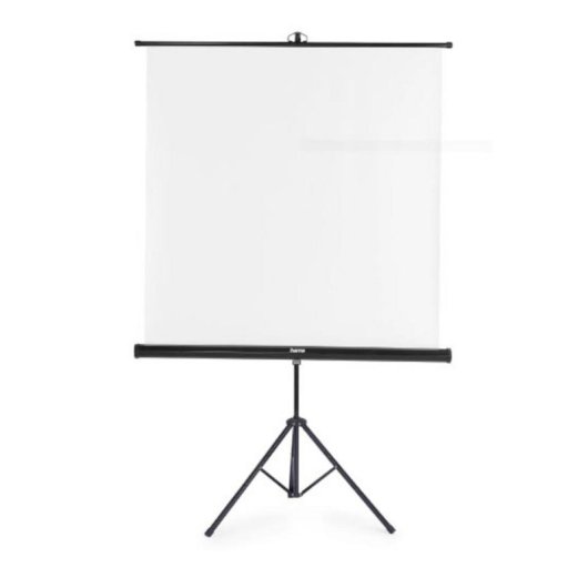 Ecrã de projeção HAMA 00021575 125x125 cm tripé formato 1:1