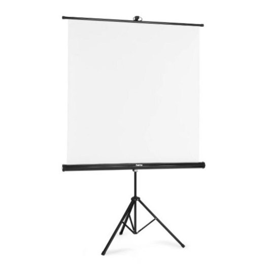 Ecrã de projeção HAMA 00021575 125x125 cm tripé formato 1:1