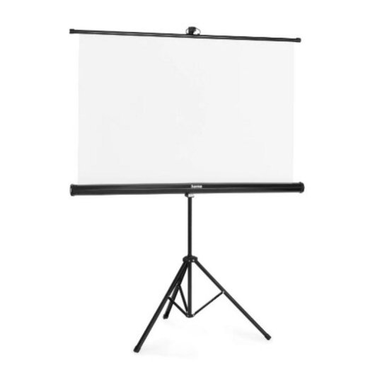 Ecrã de projeção HAMA 00021575 125x125 cm tripé formato 1:1