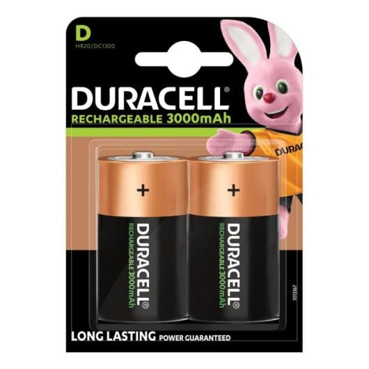 Batterie Duracell 5000394055995 D 1.2V 2200mAh Wiederaufladbar 2 Stuck