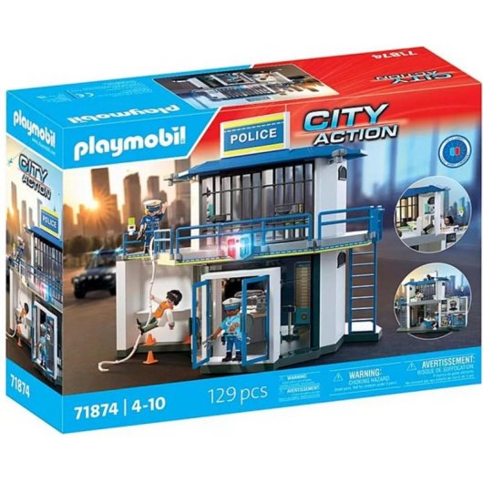 Set de juguetes PLAYMOBIL City Action Policía 71874, 5-10 años, multicolor