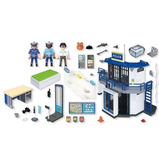 Set de juguetes PLAYMOBIL City Action Policía 71874, 5-10 años, multicolor