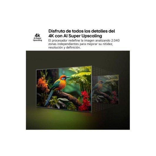 TV LG QNED 65QNED81A6A 65" 4K UltraHD 60Hz Smart TV WebOS HDR10 Pro