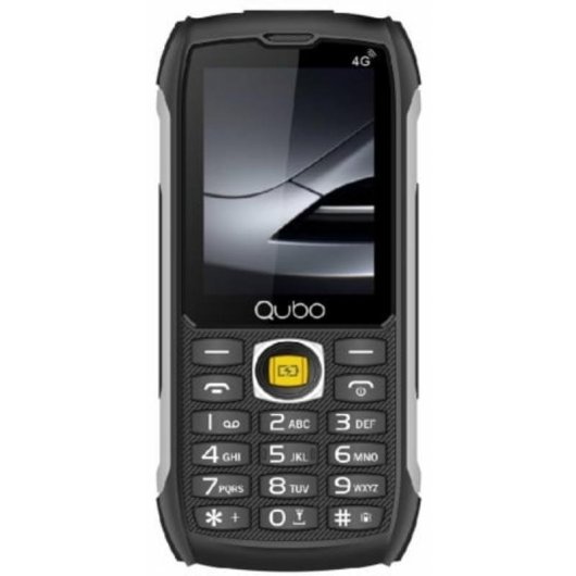 Telemóvel Qubo ST-002 IP68 2.8" 4000 mAh Preto
