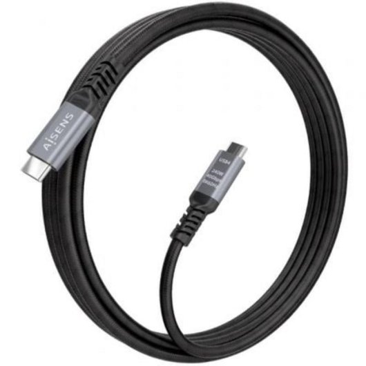 Kabel Aisens USB4 Gen3x2 40Gbps 8K 240W USB-C 2m Schwarz