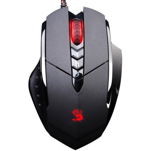 Ratón A4Tech V7 Bloody USB Tipo A 3200 DPI Negro 8 Botones Gaming