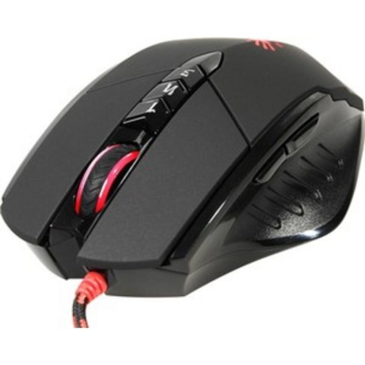 Ratón A4Tech V7 Bloody USB Tipo A 3200 DPI Negro 8 Botones Gaming
