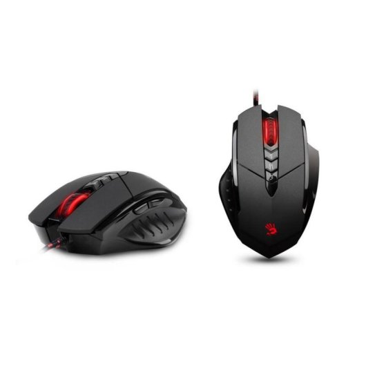 Ratón A4Tech V7 Bloody USB Tipo A 3200 DPI Negro 8 Botones Gaming