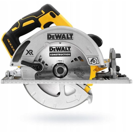 Sierra circular DeWALT DCS572NT Amarillo 18,4 cm 5500 RPM