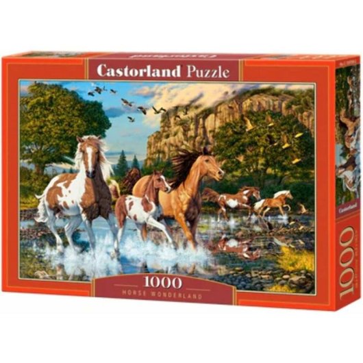 Puzzle Castorland C-104789-2 1000 pieces Animaux 9 ans