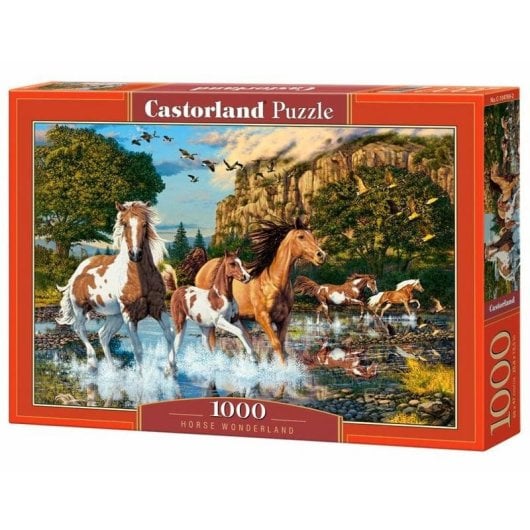 Puzzle Castorland C-104789-2 1000 pieces Animaux 9 ans