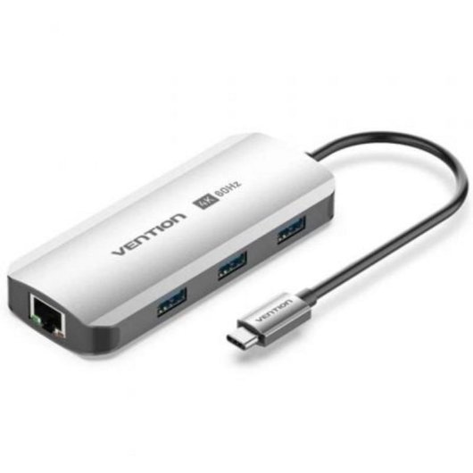 Station d'accueil Vention TQHHB USB-C 6-en-1 HDMI 4K PD 100W