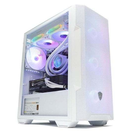 Desktop PcCom Ready AMD Ryzen 7 5800X 32GB 1TB SSD RTX 5060 V2 Branco