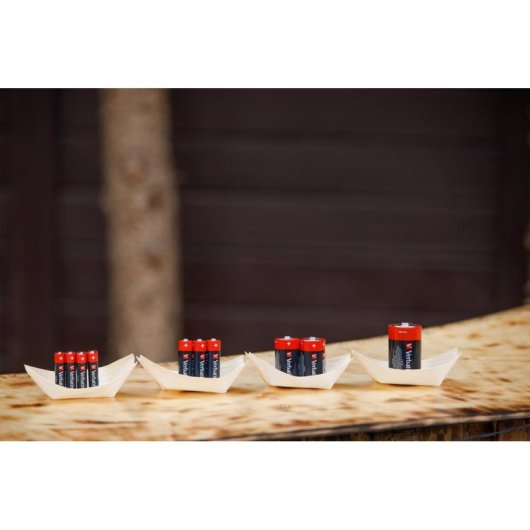 Batterie VERBATIM 49502 AAA 1,5 V 8er Pack hohe Leistung