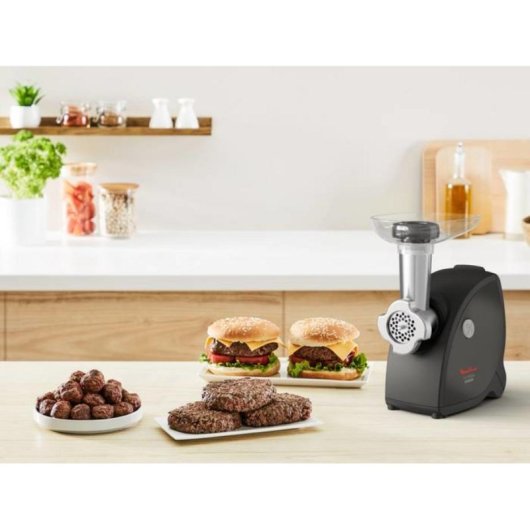 Fleischwolf Moulinex ME4728 2000 W Schwarz Edelstahl Zubehör