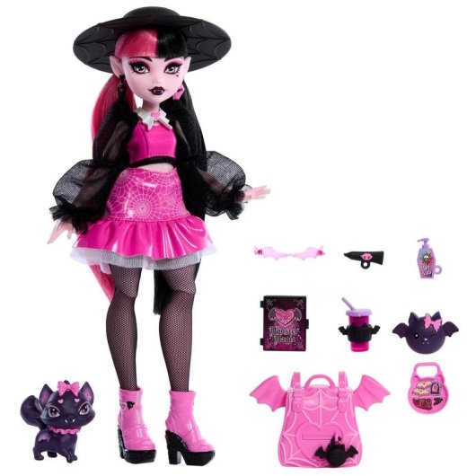 Muñeca MATTEL Monster High Draculaura G3 Core Refresh 35 cm