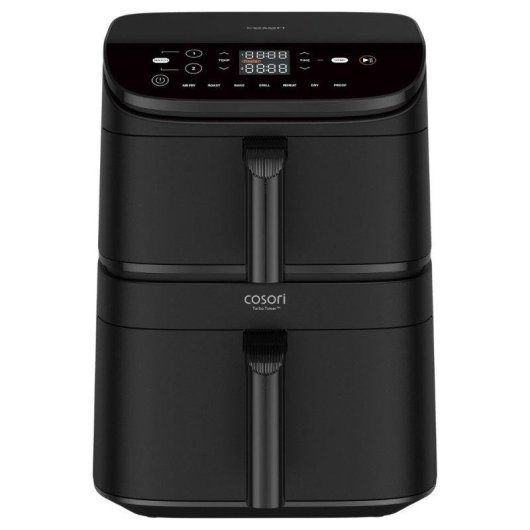 Friggitrice ad Aria Cosori Turbo Tower Ceramic 10,8L 2630W Doppio Cestello Touch