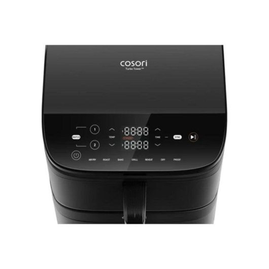 Airfryer Cosori Turbo Tower Ceramic 10,8 L 2630 W Dubbele Mand