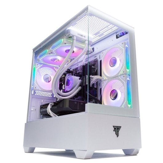 PC fisso PcCom Ready AMD Ryzen 7 5800X 32GB 1TB SSD RTX 5060 Ti Bianco