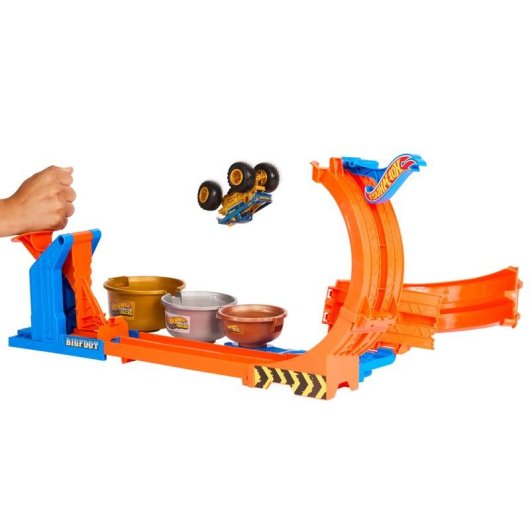 Pista de veículo MATTEL Hot Wheels Monster Trucks JBX64 Multicolorido