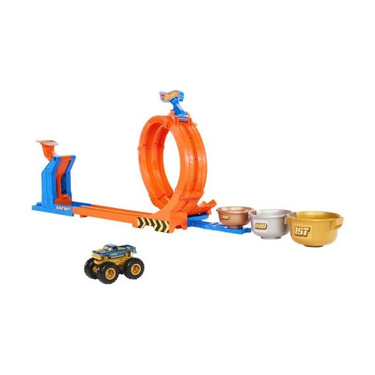Pista de veículo MATTEL Hot Wheels Monster Trucks JBX64 Multicolorido