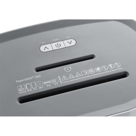 Trituradora de papel DAHLE PaperSAFE 260 Corte en partículas P-4 25 L