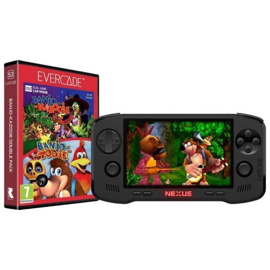 EVERCADE Evercade Nexus Retro Consola Portátil Negra