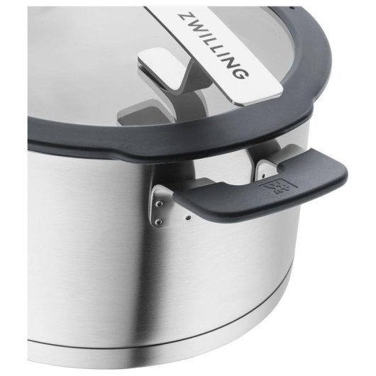 Batterie de cuisine ZWILLING Simplify 5 pièces inox noir argent