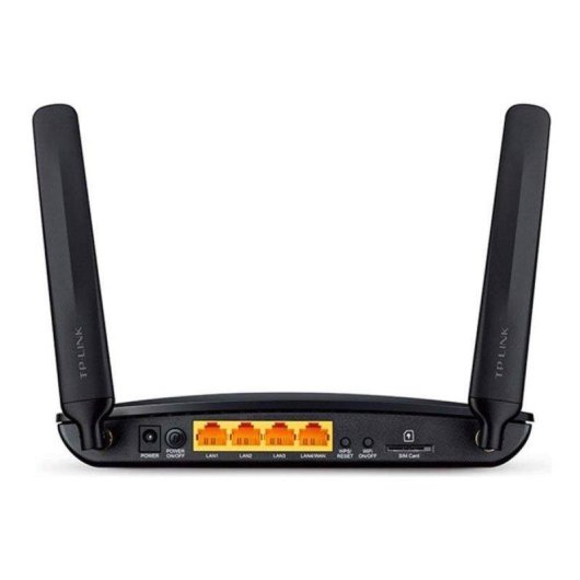 Router TP-Link TL-MR6400 4G LTE 300 Mbps Banda Única 2,4 GHz Antenas Desmontables
