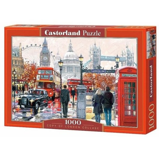 Puzzle Castorland London Collage 1000 Teile Karton Erwachsene Stadt
