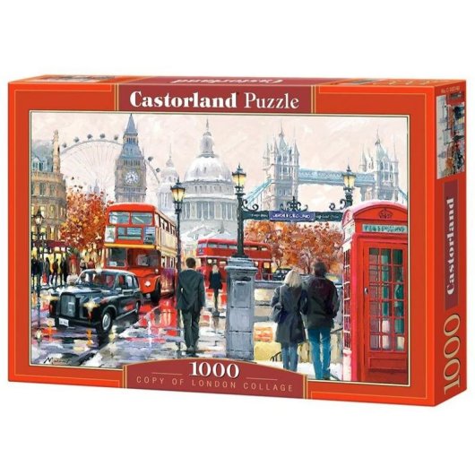 Puzzle Castorland London Collage 1000 Teile Karton Erwachsene Stadt