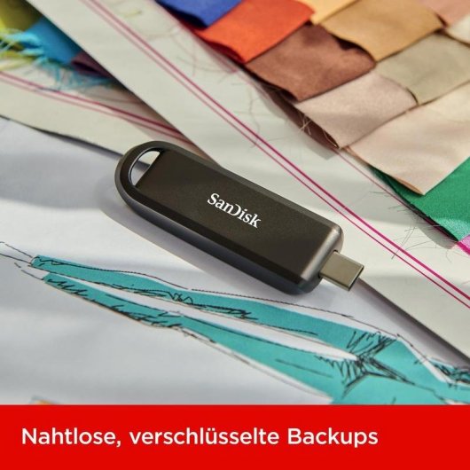 Clé USB Sandisk Extreme PRO 1TB USB-C 1000MB/s Métal Noir