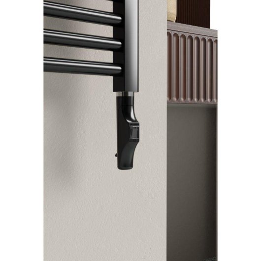 Toallero Eléctrico Rointe Elba SWT 300W 12 Barras Bajo Consumo Negro