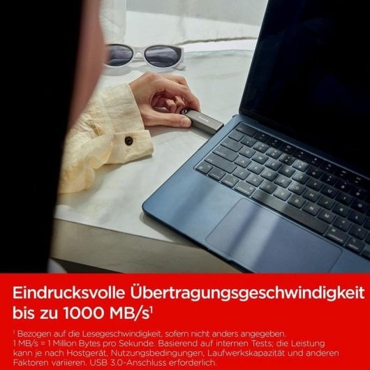 Chiavetta USB SANDISK Extreme PRO USB-C 2TB 1000MB/s Nera