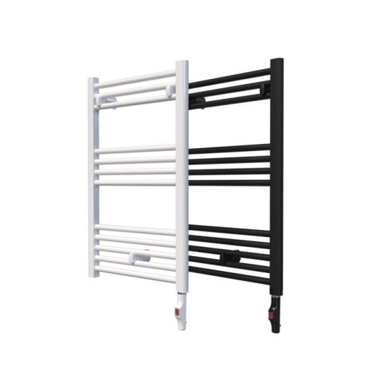 Toallero Eléctrico Rointe Elba SWT 500W 19 Barras Bajo Consumo Negro
