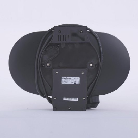 Gofrera CLOER 1320 2 barquillos forma corazón 1200 W negro