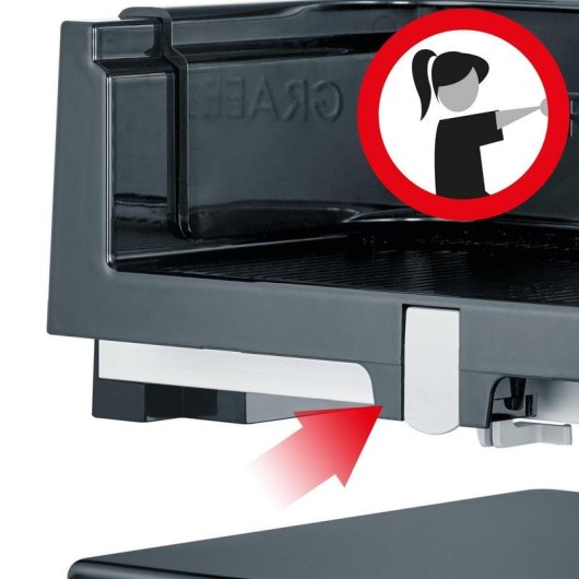 Cortafiambres GRAEF S 11002 Electrique 2 cm Noir Aluminium