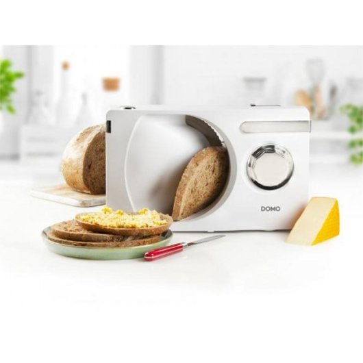 Cortafiambres DOMO DO523S Eléctrico 120 W Plata