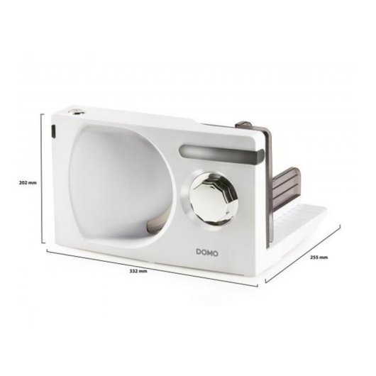 Cortafiambres DOMO DO523S Eléctrico 120 W Plata