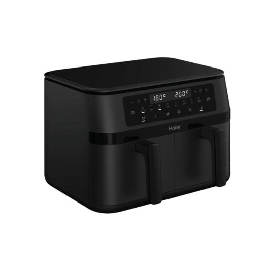 Freidora de Aire Haier HAF3AD 011 11,5L 1400W Doble Cajón Táctil Negra