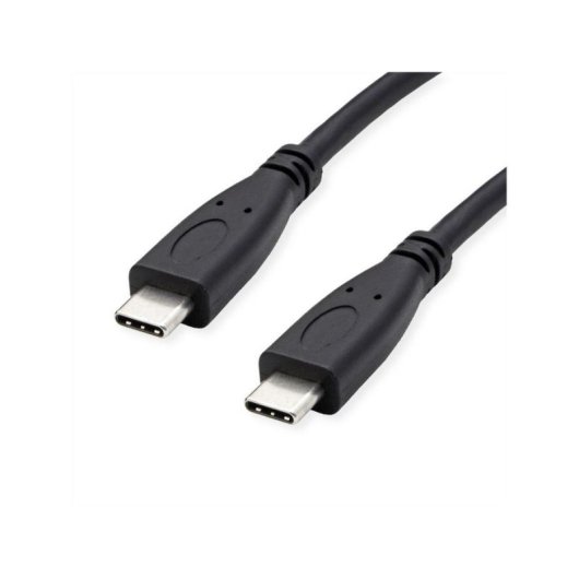 Kabel ROLINE RECYCLED MATERIAL 11.45.9053 USB-C 1 m 10 Gbit/s Schwarz