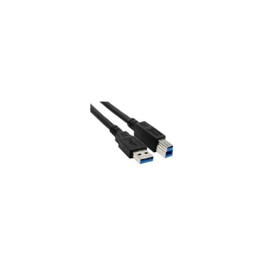 Cable USB Hamlet XCU320ABMM 2 m USB A a USB B 3.2 Gen 1 Negro