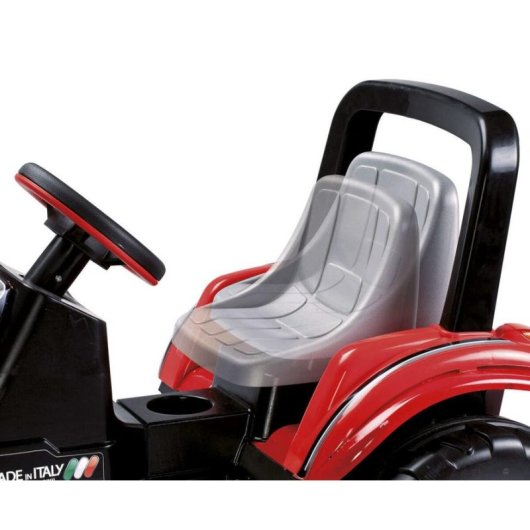 Trator a Pedais Peg Perego Maxi Diesel assento ajustável 4 rodas